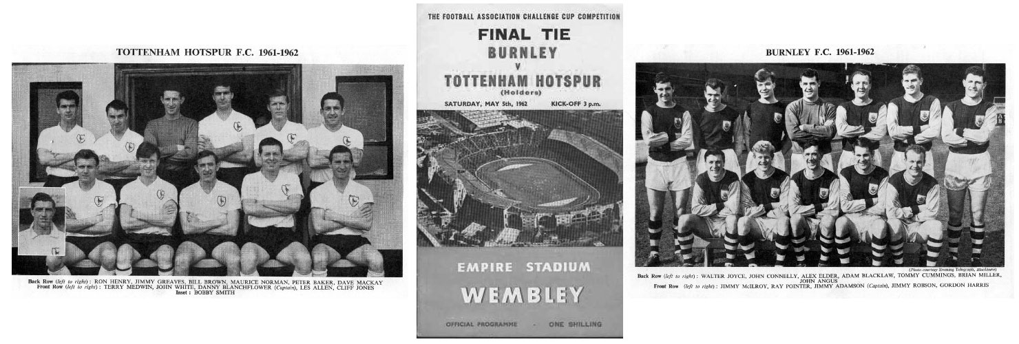 FA Cup Final 1962: Tottenham Hotspur vs Burnley