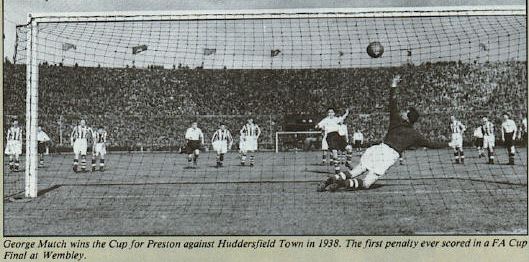 fa cup final 1938: Preston North End team poster 1938