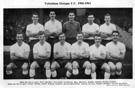 Tottenham Team: 1961 FA Cup